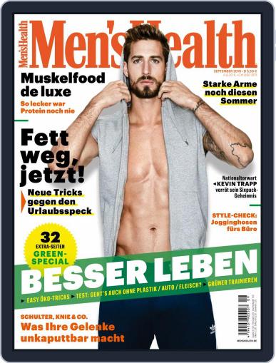 Men’s Health Deutschland September 1st, 2019 Digital Back Issue Cover