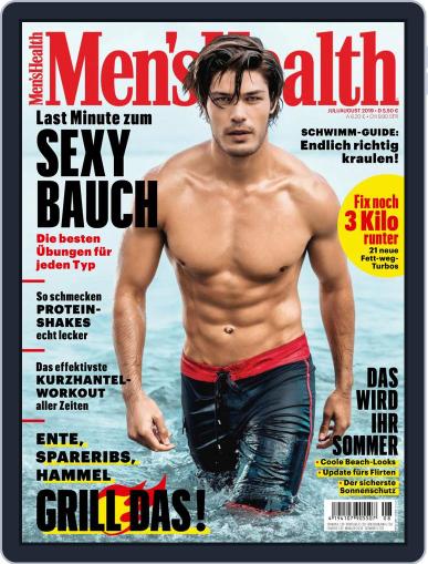 Men’s Health Deutschland July 1st, 2019 Digital Back Issue Cover