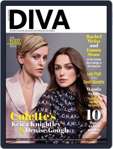 DIVA January 1st, 2019 Digital Back Issue Cover