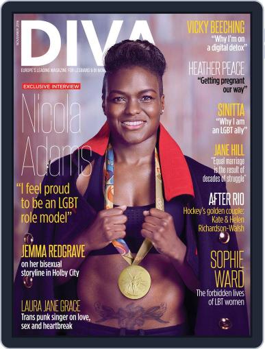 DIVA November 1st, 2016 Digital Back Issue Cover