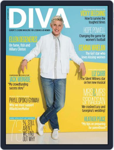 DIVA September 1st, 2016 Digital Back Issue Cover