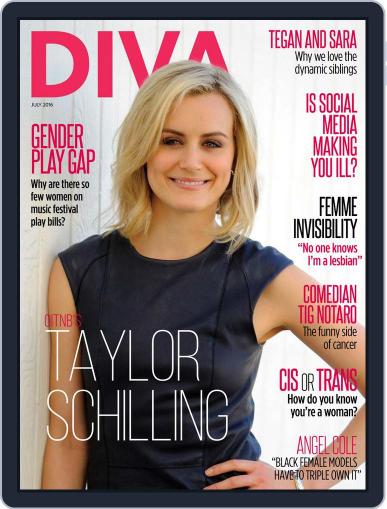 DIVA June 18th, 2016 Digital Back Issue Cover