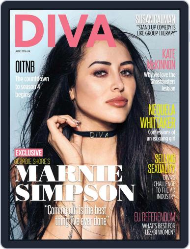 DIVA May 21st, 2016 Digital Back Issue Cover