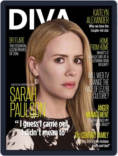 DIVA February 20th, 2016 Digital Back Issue Cover