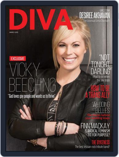DIVA March 1st, 2015 Digital Back Issue Cover