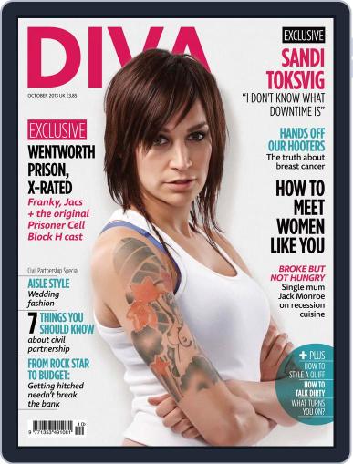DIVA September 16th, 2013 Digital Back Issue Cover