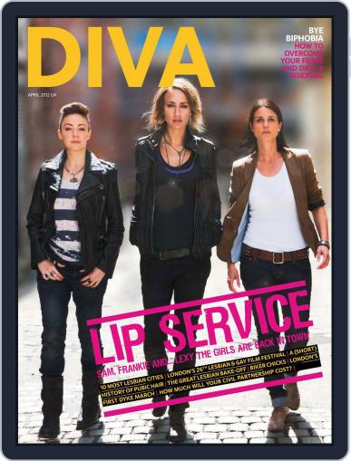 DIVA March 8th, 2012 Digital Back Issue Cover