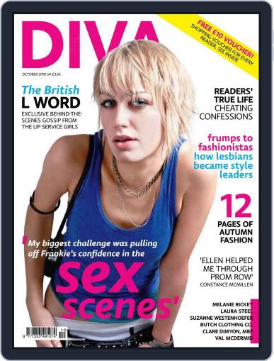 DIVA September 15th, 2010 Digital Back Issue Cover