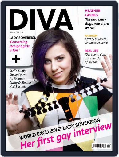 DIVA May 12th, 2010 Digital Back Issue Cover
