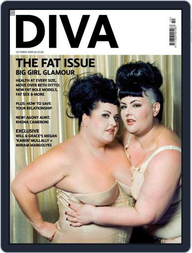 DIVA September 3rd, 2009 Digital Back Issue Cover