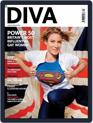 DIVA July 2nd, 2009 Digital Back Issue Cover