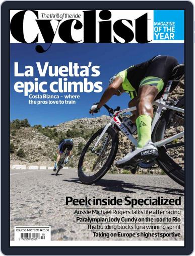Cyclist October 1st, 2016 Digital Back Issue Cover