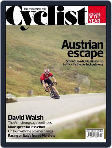 Cyclist November 1st, 2015 Digital Back Issue Cover
