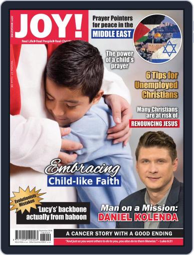 Joy! September 1st, 2018 Digital Back Issue Cover