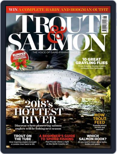 Trout & Salmon January 1st, 2018 Digital Back Issue Cover