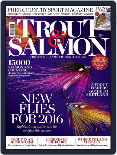 Trout & Salmon January 1st, 2016 Digital Back Issue Cover