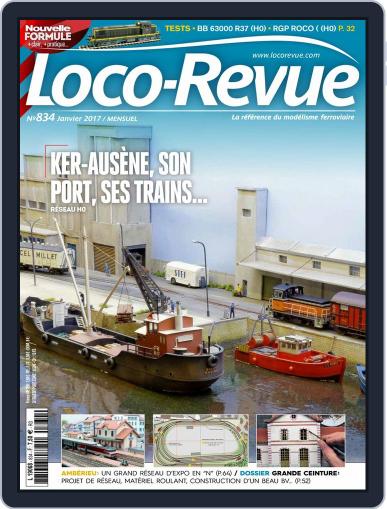 Loco-revue January 1st, 2017 Digital Back Issue Cover