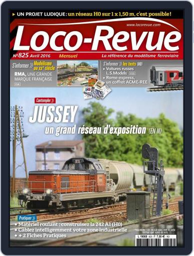 Loco-revue March 20th, 2016 Digital Back Issue Cover