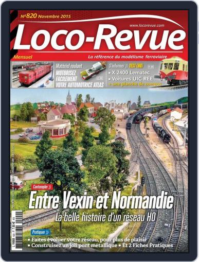 Loco-revue November 1st, 2015 Digital Back Issue Cover
