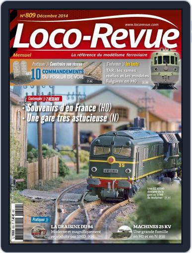 Loco-revue December 1st, 2014 Digital Back Issue Cover
