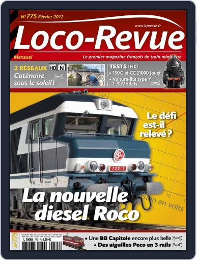 Loco-revue January 19th, 2012 Digital Back Issue Cover