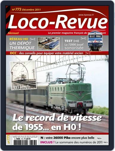 Loco-revue November 22nd, 2011 Digital Back Issue Cover