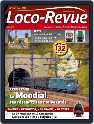 Loco-revue August 11th, 2010 Digital Back Issue Cover