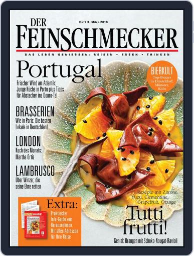 DER FEINSCHMECKER March 1st, 2018 Digital Back Issue Cover