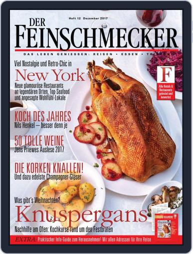 DER FEINSCHMECKER December 1st, 2017 Digital Back Issue Cover