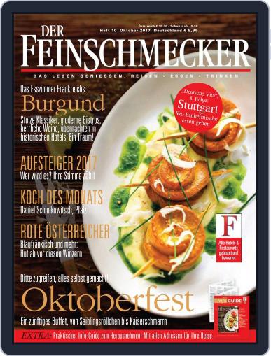 DER FEINSCHMECKER October 1st, 2017 Digital Back Issue Cover