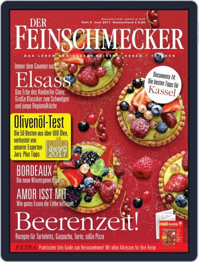 DER FEINSCHMECKER June 1st, 2017 Digital Back Issue Cover