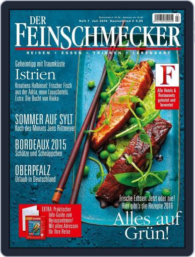 DER FEINSCHMECKER June 14th, 2016 Digital Back Issue Cover