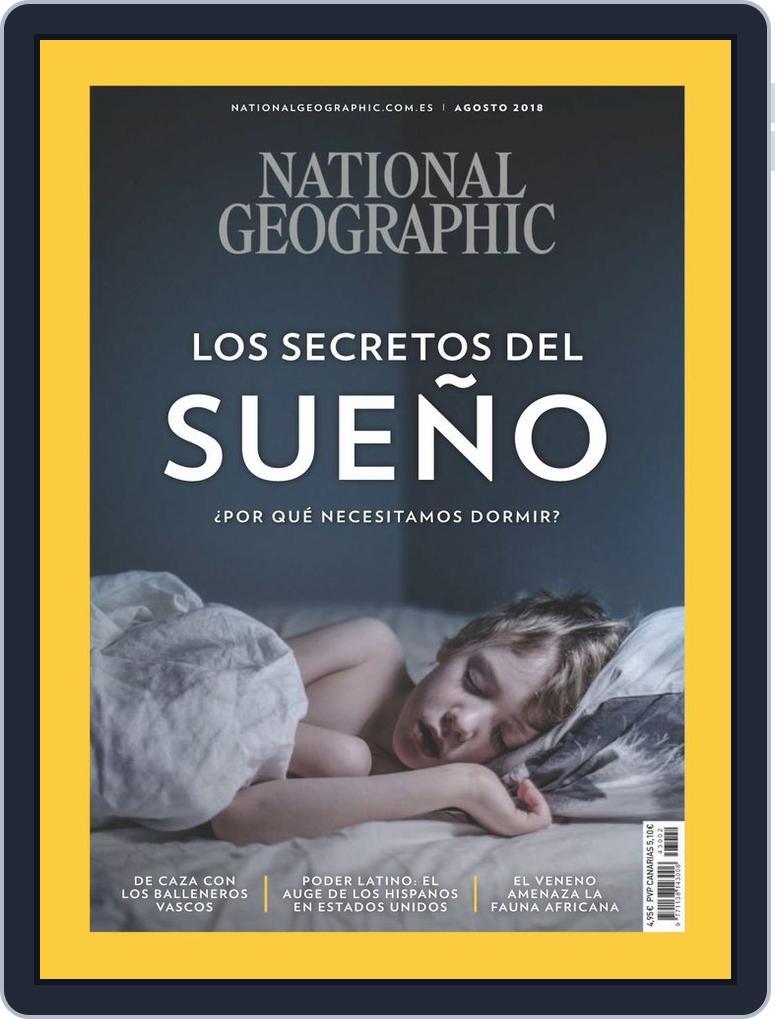 National Geographic - España (Digital) Subscription                    August 1st, 2018 Issue