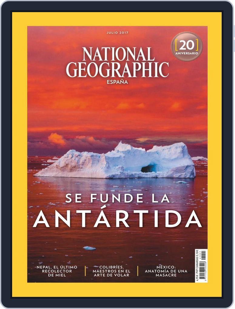 National Geographic - España (Digital) Subscription                    July 1st, 2017 Issue
