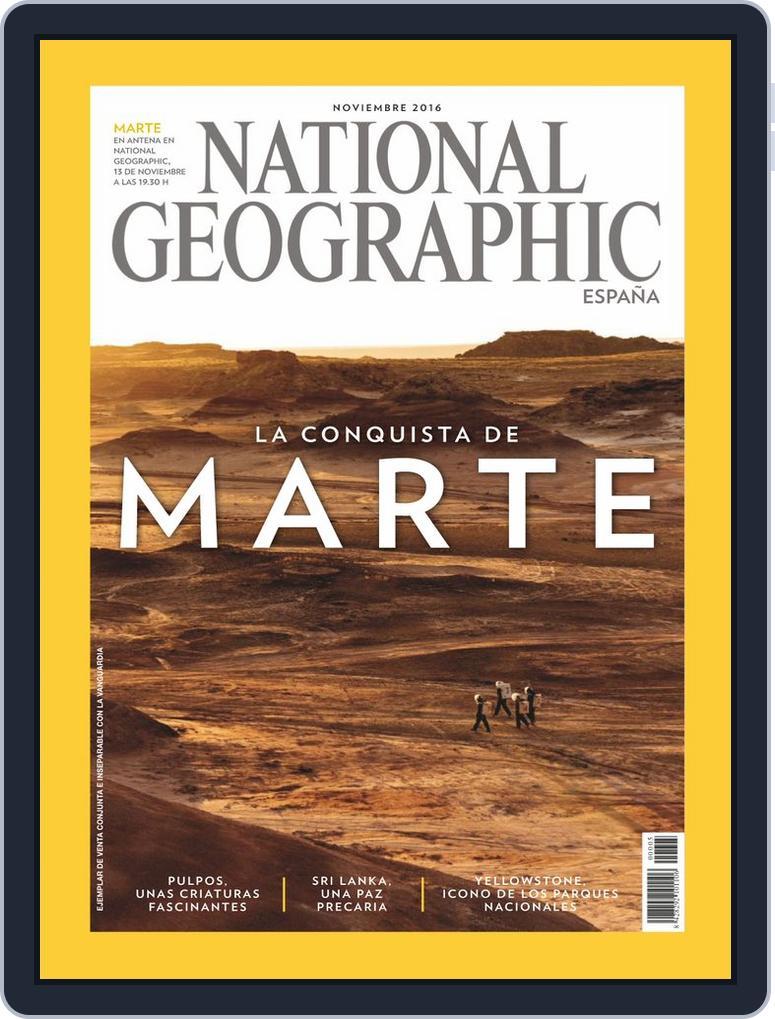 National Geographic - España (Digital) Subscription                    November 1st, 2016 Issue
