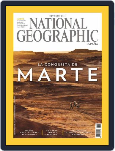 National Geographic - España November 1st, 2016 Digital Back Issue Cover