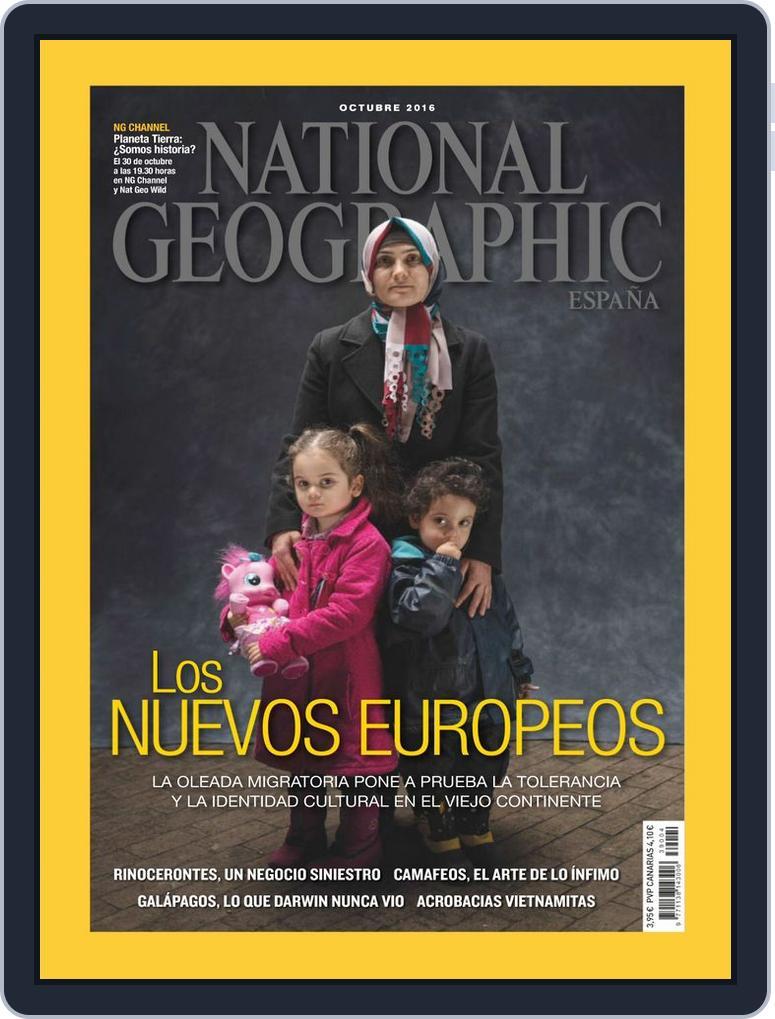 National Geographic - España (Digital) Subscription                    October 1st, 2016 Issue