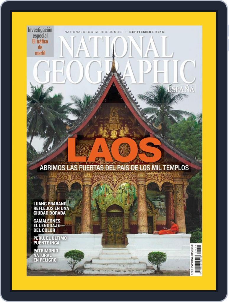 National Geographic - España (Digital) Subscription                    September 1st, 2015 Issue