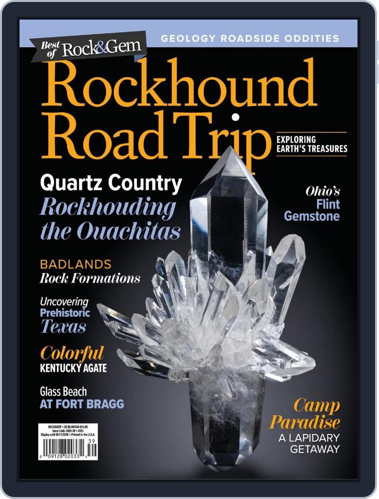 Best of Rock & Gem Rockhound Roadtrip 2025 November 12th, 2025 Digital Back Issue Cover