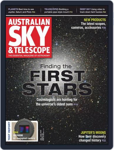 Australian Sky & Telescope July 1st, 2020 Digital Back Issue Cover