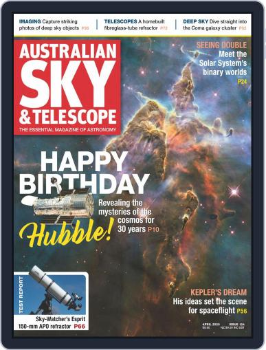 Australian Sky & Telescope April 1st, 2020 Digital Back Issue Cover