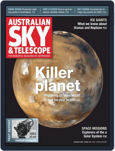 Australian Sky & Telescope January 1st, 2020 Digital Back Issue Cover