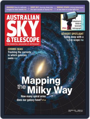 Australian Sky & Telescope November 1st, 2019 Digital Back Issue Cover
