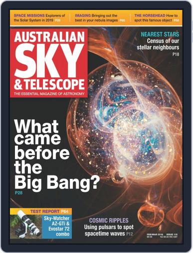 Australian Sky & Telescope February 1st, 2019 Digital Back Issue Cover
