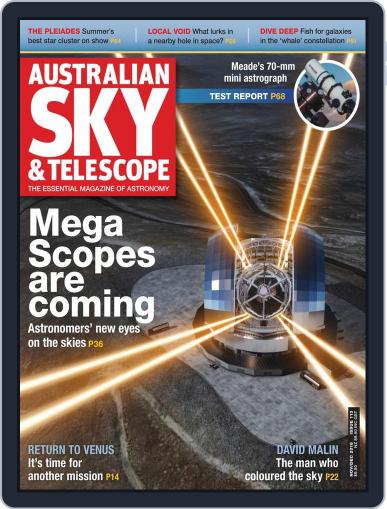 Australian Sky & Telescope November 1st, 2018 Digital Back Issue Cover