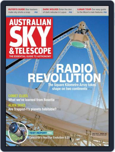 Australian Sky & Telescope July 1st, 2017 Digital Back Issue Cover