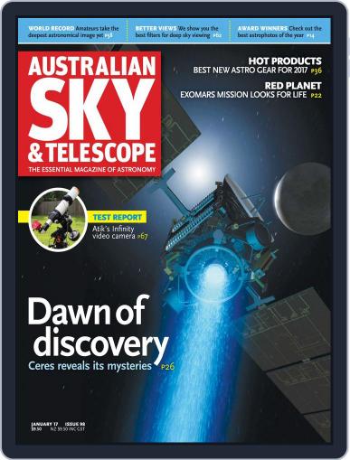 Australian Sky & Telescope January 1st, 2017 Digital Back Issue Cover