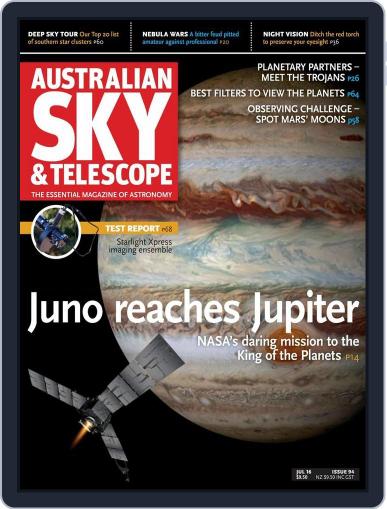 Australian Sky & Telescope June 1st, 2016 Digital Back Issue Cover