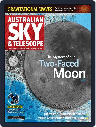 Australian Sky & Telescope March 3rd, 2016 Digital Back Issue Cover