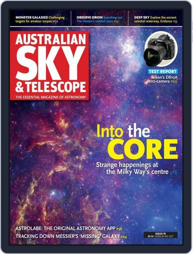 Australian Sky & Telescope January 14th, 2016 Digital Back Issue Cover